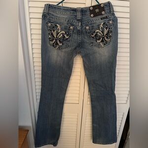 Miss Me JP6073B bootcut jeans, size 28
